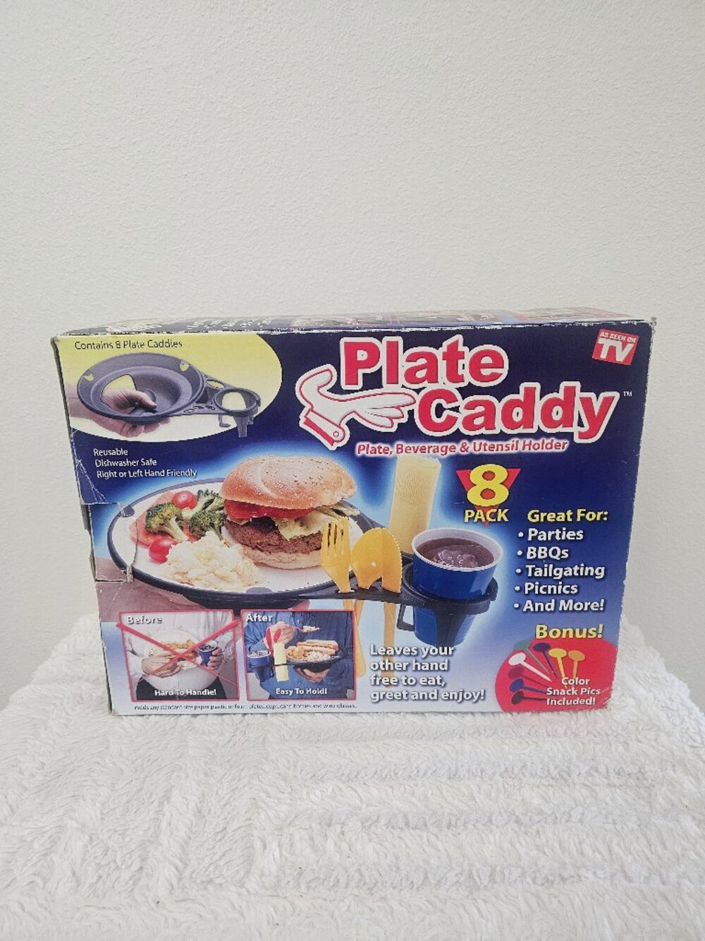 Plate Caddy, an "As Seen on TV"